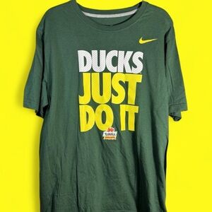 Nike Green and Yellow Short Sleeve Tee